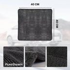 PureSteam™ – Microfiber Black Towels